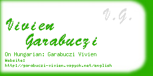 vivien garabuczi business card